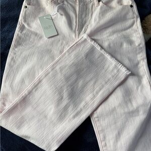 Jade Women's Soft Pink Cropped Jeansjohnny was